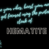 Want to know the fuss about hematite crystals and it's associated chakra(s)?