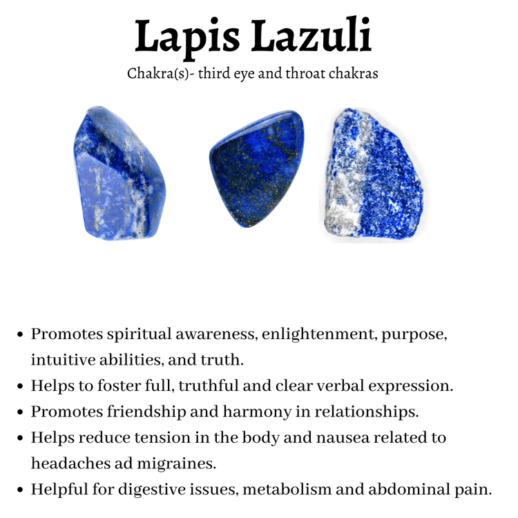 Lapis on sale lazuli chakra