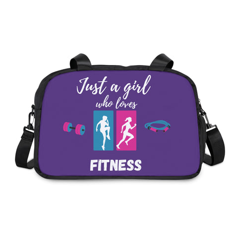Purple Fitness Gym/Overnight/ Travel/Camping/ Gymnastics/Track/Diaper Bag