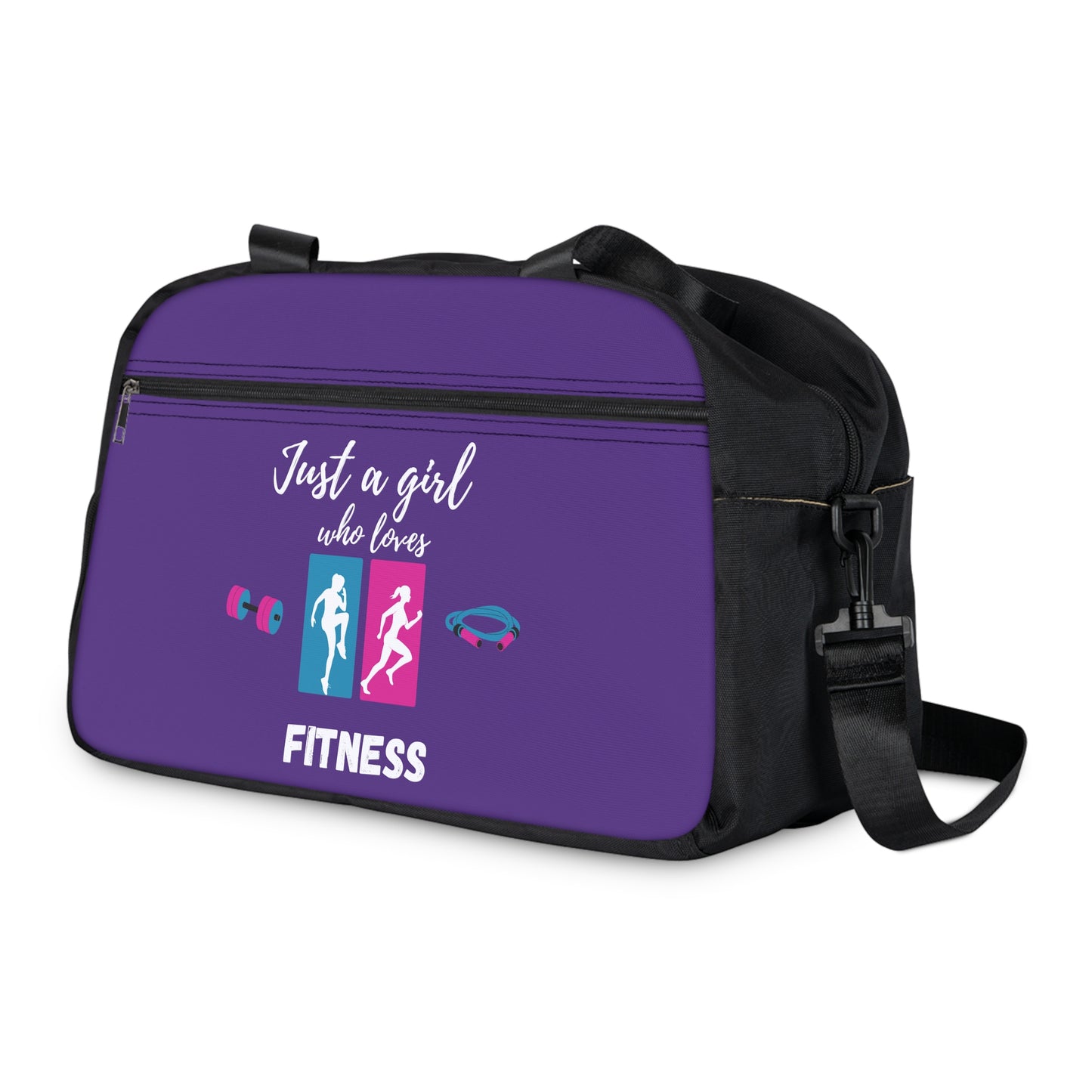 Purple Fitness Gym/Overnight/ Travel/Camping/ Gymnastics/Track/Diaper Bag