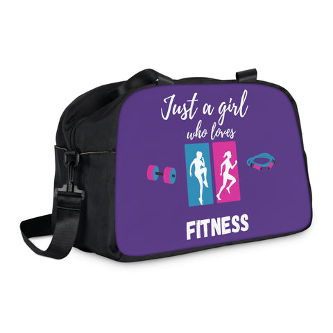 Purple Fitness Gym/Overnight/ Travel/Camping/ Gymnastics/Track/Diaper Bag
