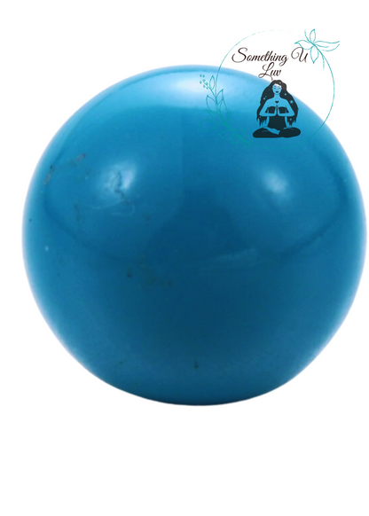 light blue harmony ball chime