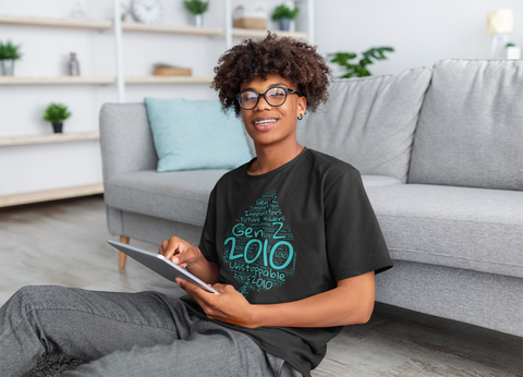 Camiseta unisex de la generación Z de 2010