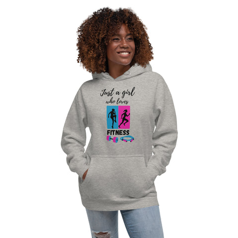Fit Loving Woman Unisex Hoodie