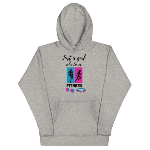 Fit Loving Woman Unisex Hoodie