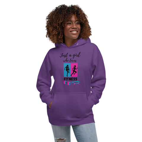 Fit Loving Woman Unisex Hoodie