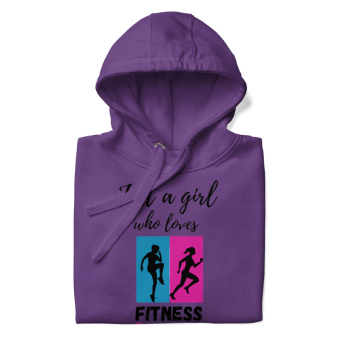 Fit Loving Woman Unisex Hoodie