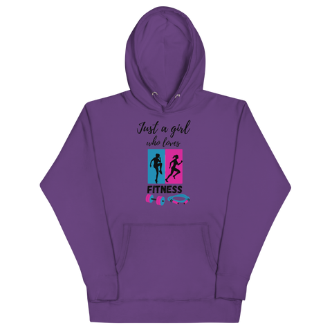 Fit Loving Woman Unisex Hoodie