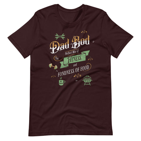 Unisex Dad Bod 2 t-shirt