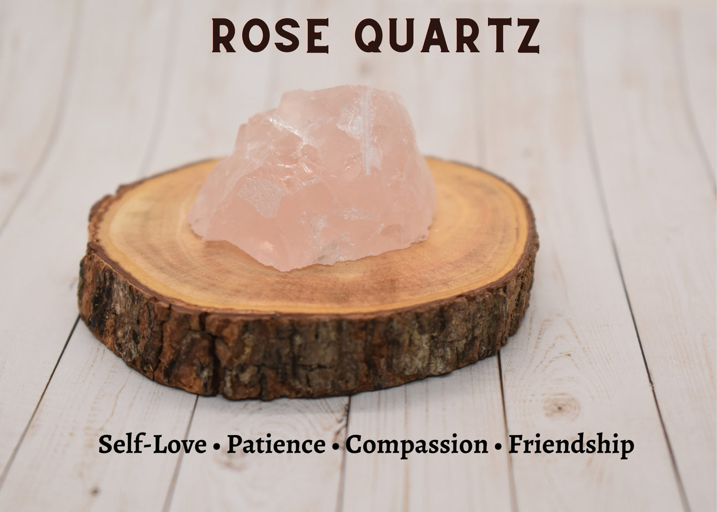 Rose quartz heart chakra Healing Crystal | Somethin U Luv | crystal for self-love, friendship