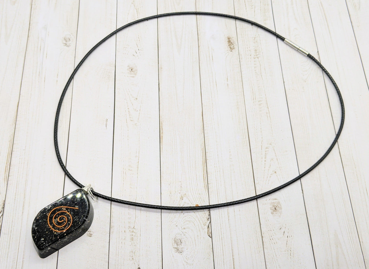 Necklace - Brown/ Black Leather Cord Necklace For Pendants