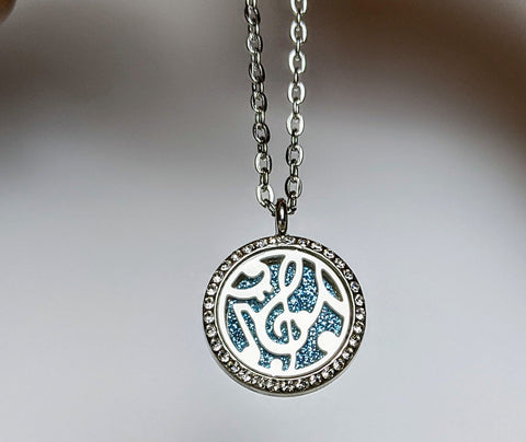 Mood Boosting, Calming Aromatherapy Diffuser Sparkling Necklace | Something U Luv