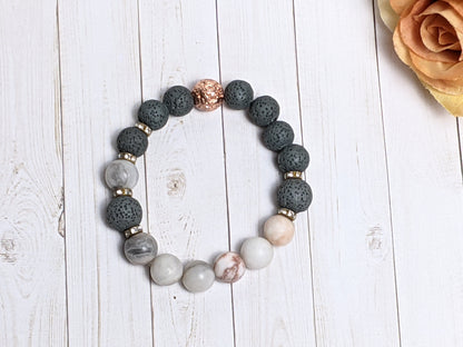Tranquility, Grounding, & Protection Couples Distance Crystal Bead Bracelets | Something U Luv