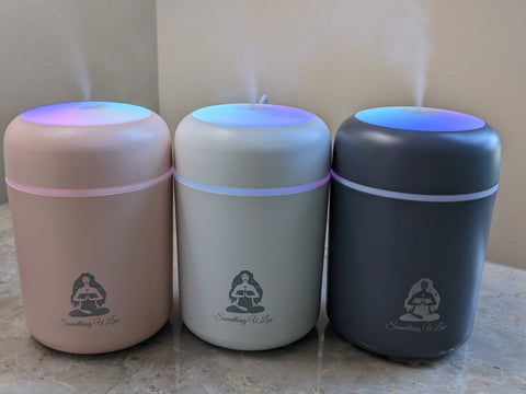 Mini  Portable, USB, Car, Rv, Plants, Room, Office Air Humidifier Essential Oil Aroma Diffuser with Night Light
