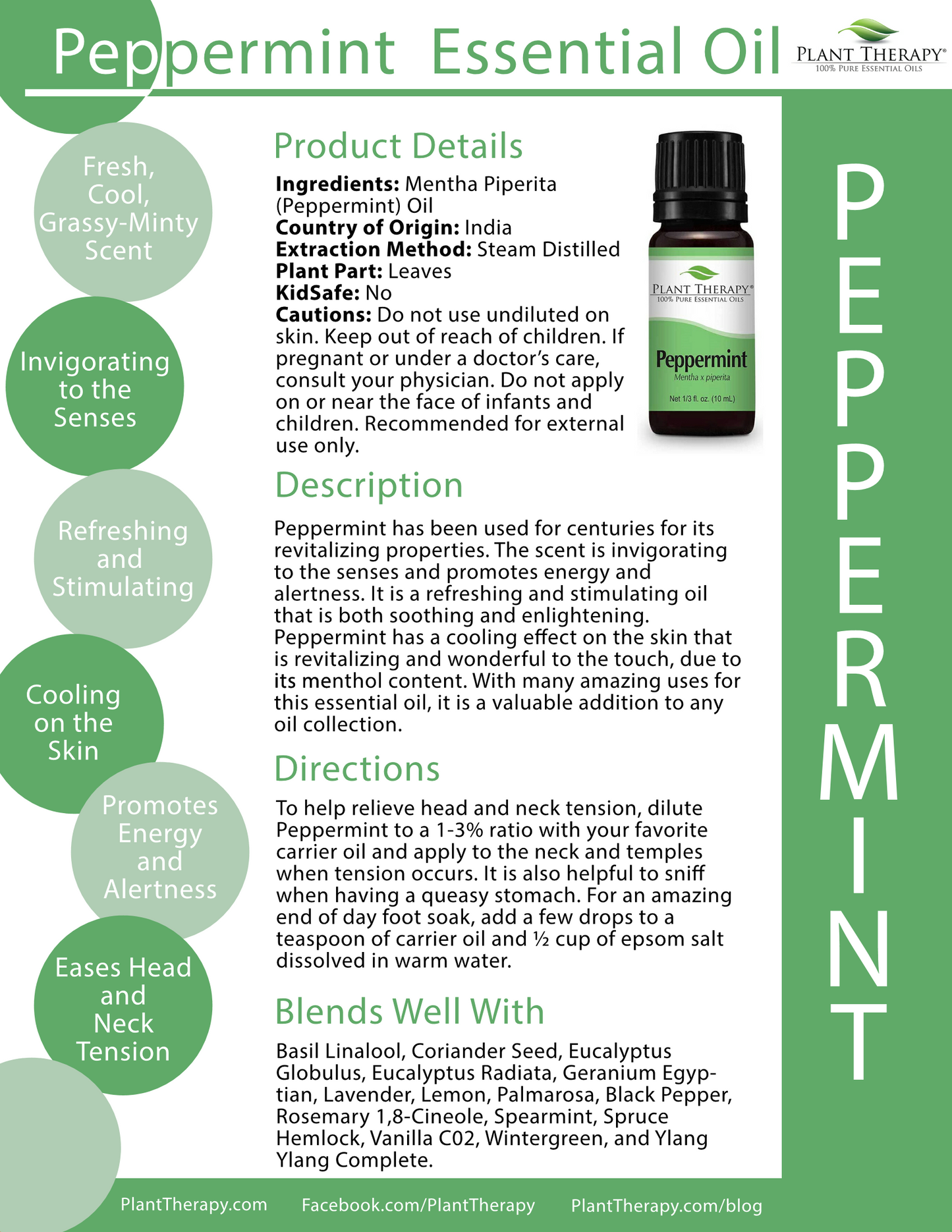 Peppermint Essential Oil by Plant Therapy