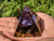 Amethyst Obsidian Orgone Pyramid