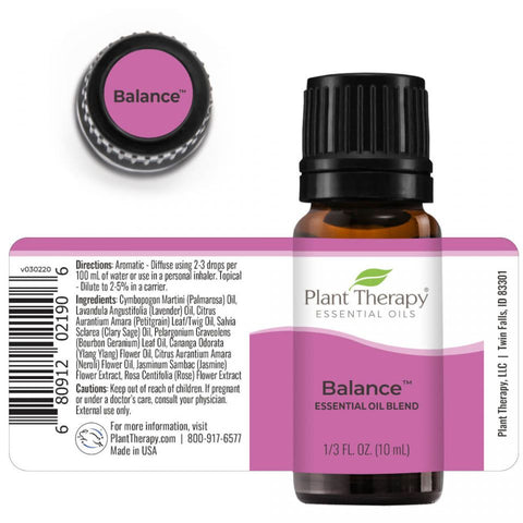 Balance Essential Oil Diffuser Blend | Something U Luv