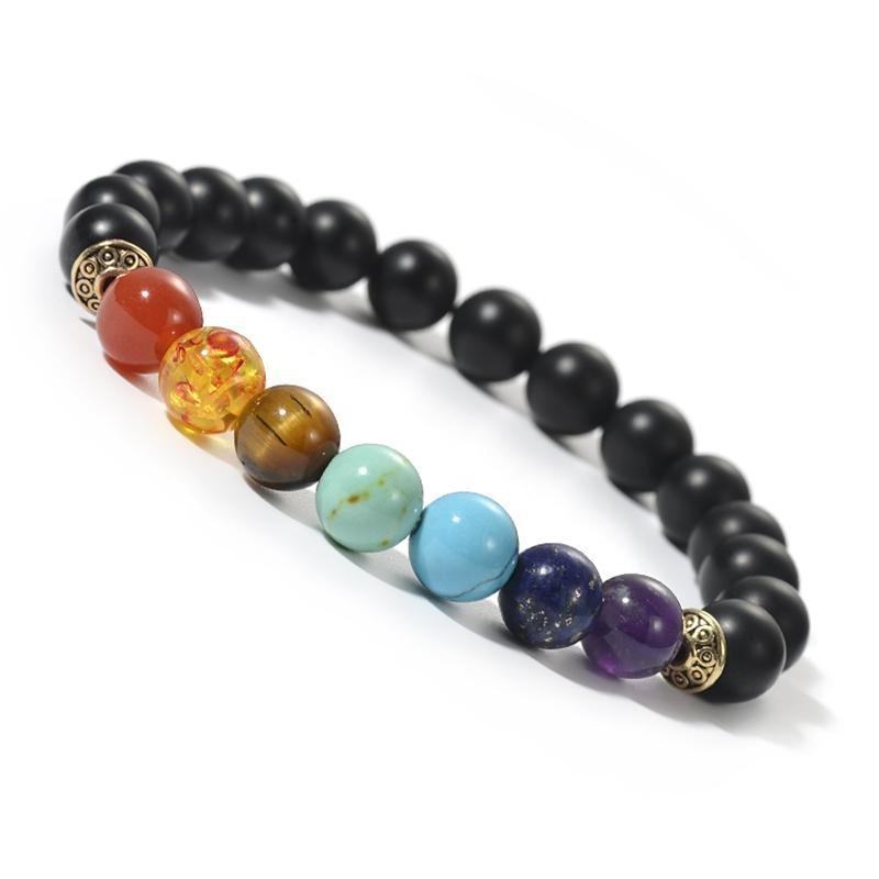7 Chakra Balancing Bead Crystal Healing Bracelet | Something U Luv
