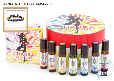 Essential Oil - Chakra Synergies Essential Oil  Roll-On Set By Plant Therapy