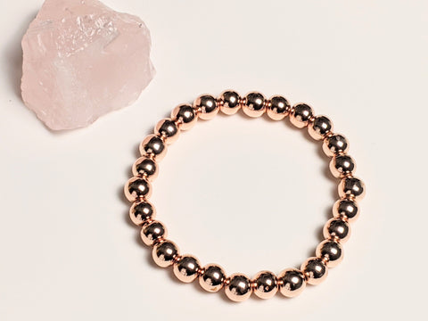 Bracelet - Positive Vibes Grounding, Protection & Concentration Hematite Bracelet For Her