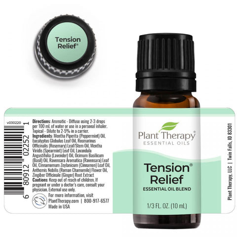Organic Tension Ease™& Tension Relief Essential Oil Blend  | Something U Luv